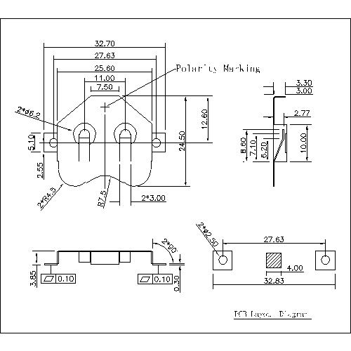 Battery Contacts FOR CR2430 BS-M-SI-R-CR2430-2