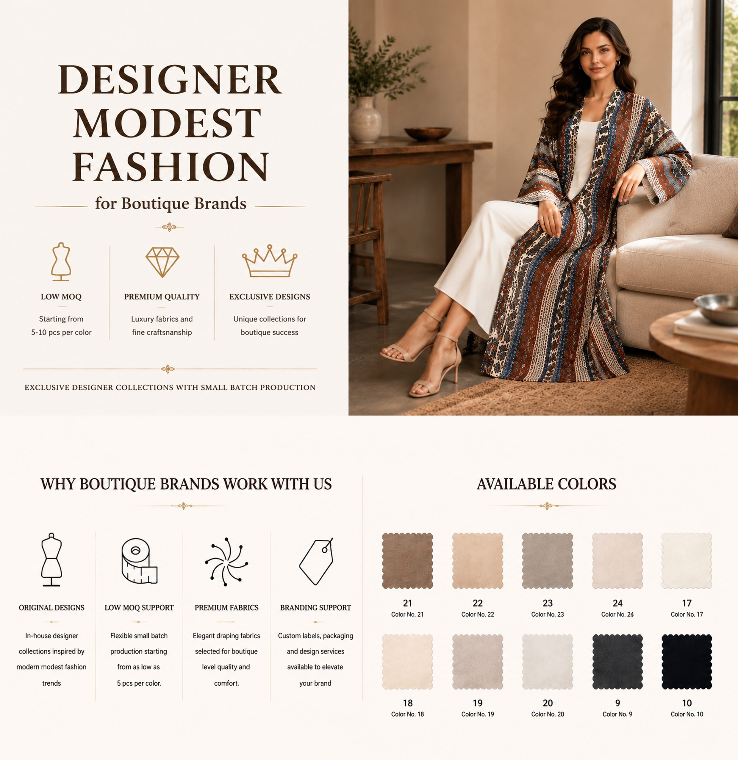 مصمم أزياء متواضعة عباية بالجملة designer modest fashion abaya wholesale colle