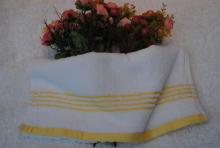 100% cotton hotel yarn dyed jacquard hand towel