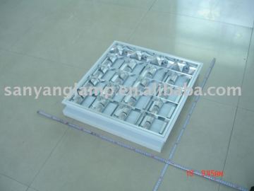 T8 grid lamp fitting 4x18W