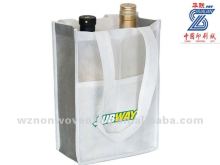 non-woven 2 drink bottles wine bag