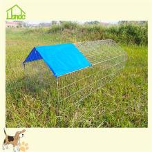 Wire electroplated chicken coop