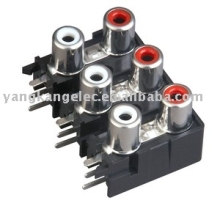 RCA Jacks(CYB-3.2-6DW27-100  6802.1)