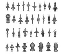 Forged Steel Spearheads and Wrought Iron Spears for Fence