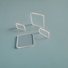 Softening point 1600℃ fused silica glass windows