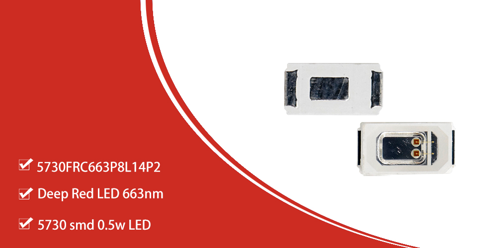 660nm LED 5730 SMD LED Chip