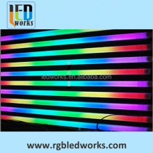 Multicolor Media Facade LED Tube Lighting: DMX Controlled Digital Tube Light Solutions