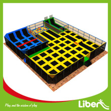 Large indoor trampoline park in Austria