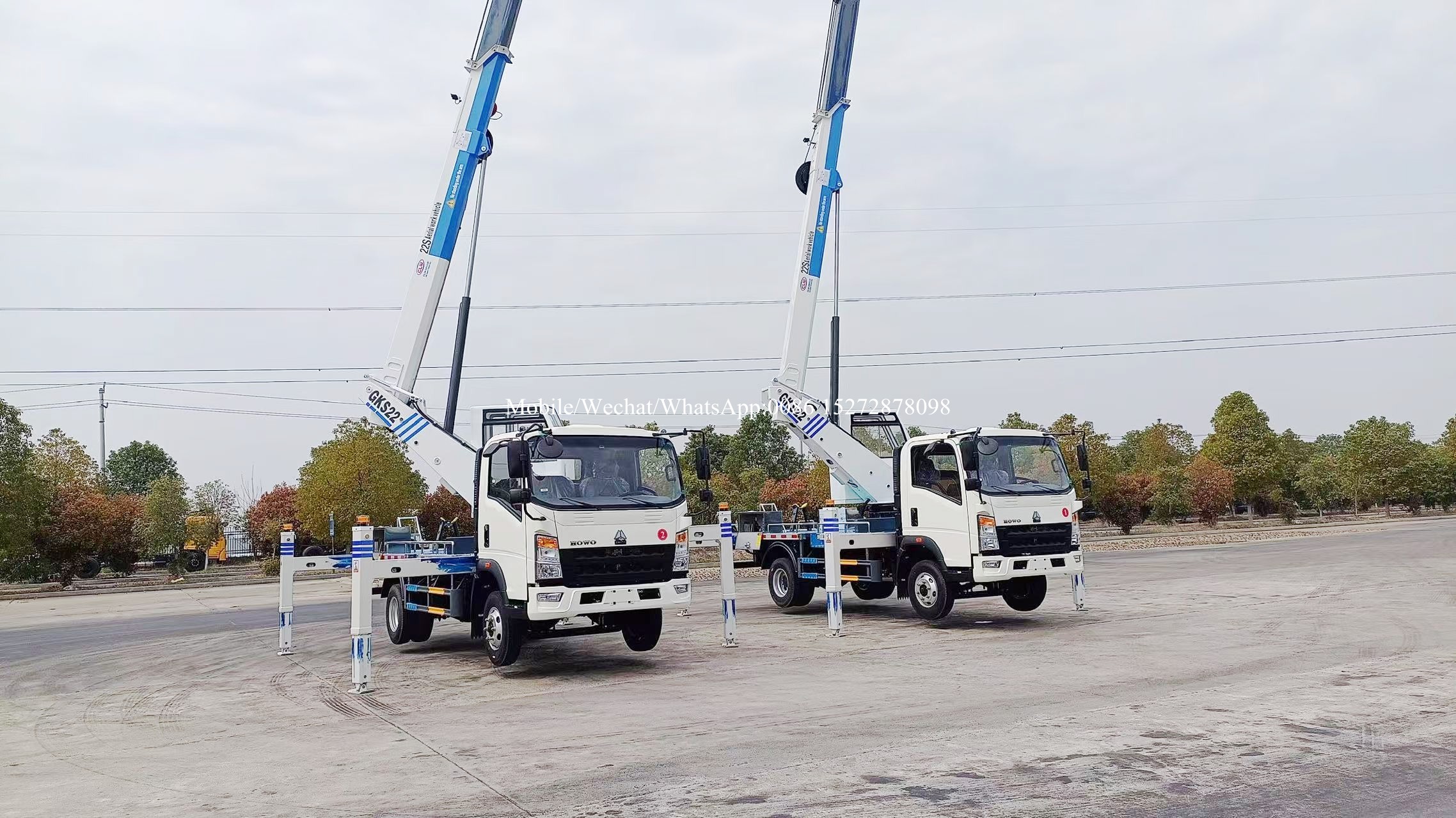 Camión de trabajo aéreo de Howo (10) HOWO Aerial Working Truck (10)