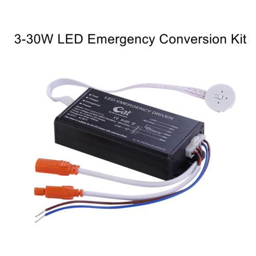 3-30W 3.7V Batería de emergencia LED LED