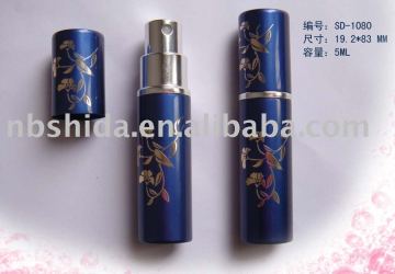 aluminium atomizer, scent bottle, cosmetic commodity