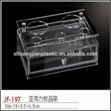 Acrylic items shelf