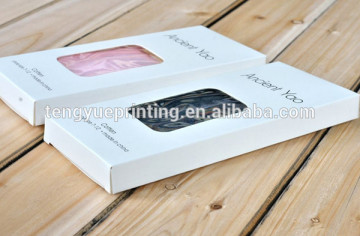 plain white box/white paper box /rectangle folding paper box