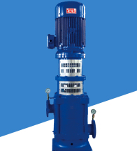 Vertical multistage feedwater pump