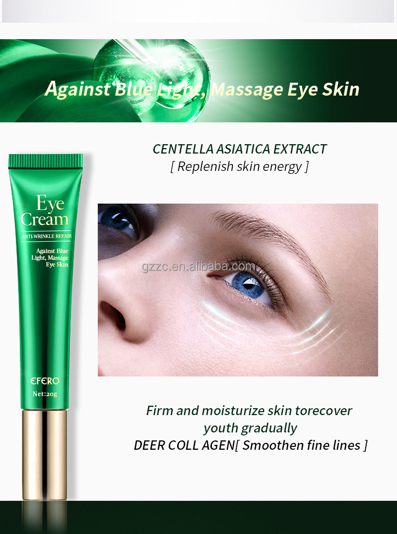 20g eye cream private label for dark circles eye bags removal eye cream