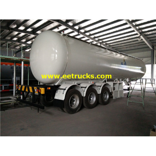 54 CBM Tri-trục LPG Gas Tanker sơ mi rơ moóc