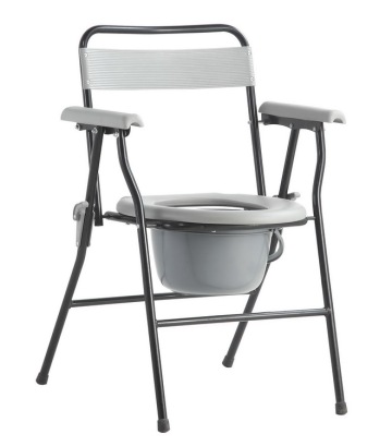 Easy Folding Commode Chair