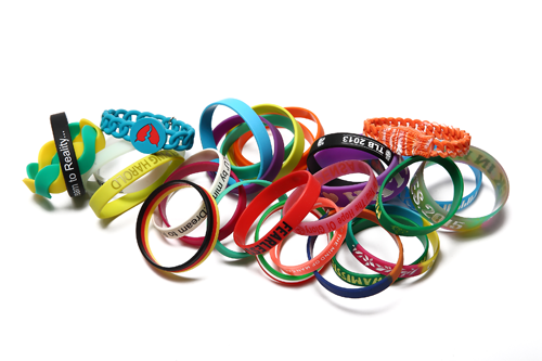 Silicone bracelets