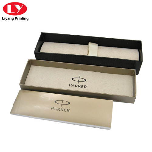 Single Pen Packaging Gift Box with Lid