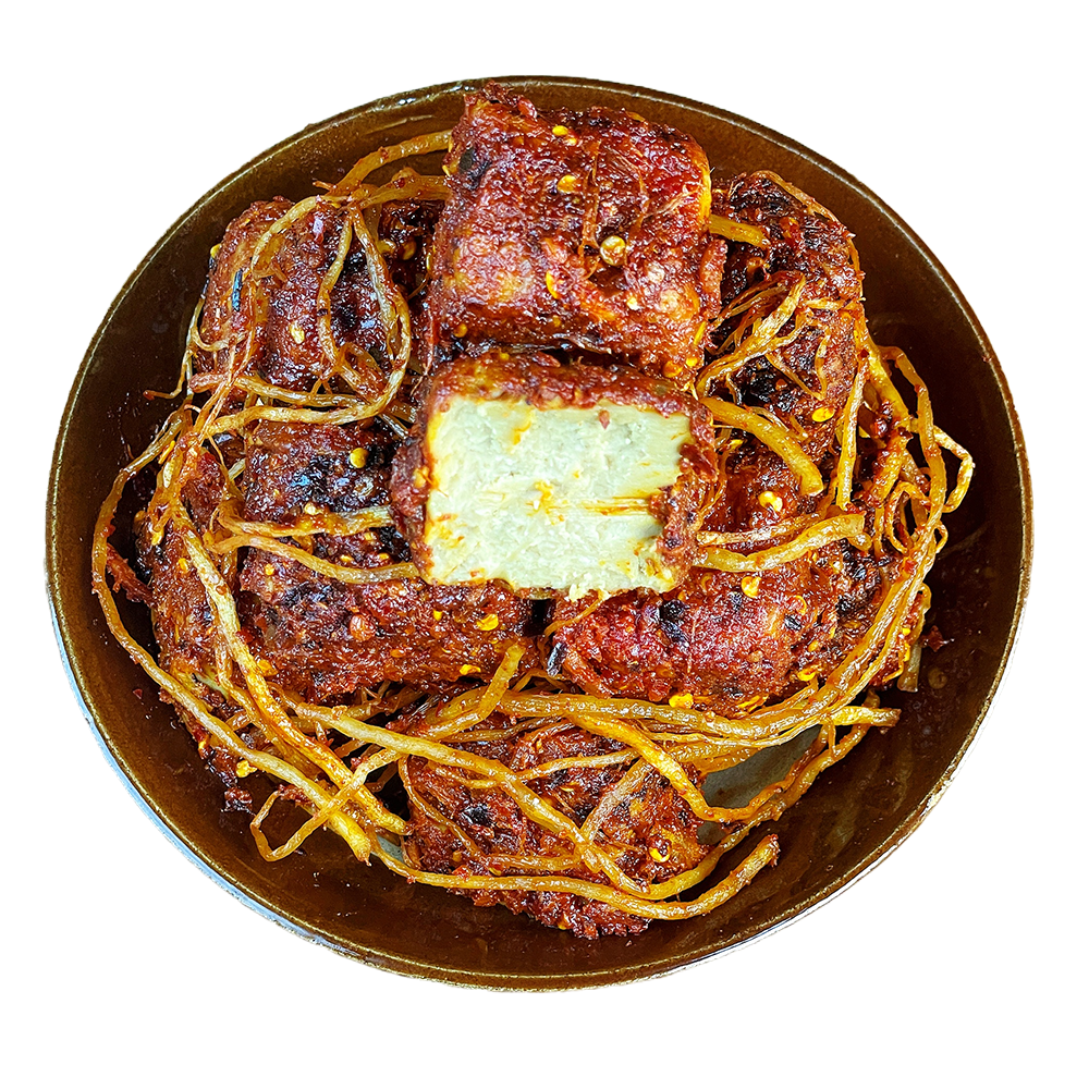 tahu litsea cubeba yang difermentasi litsea cubeba fermented bean curd