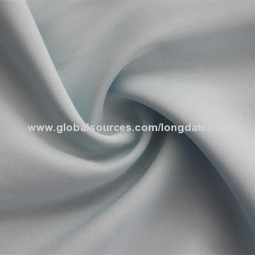 Crepe polyester faille fabric