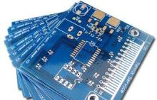 Custom Blue Solder Mask 4 layer PCB Prototype in Immersion