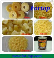 Canned Pineapple Slices/Chunks/Tidbits (CP-002)