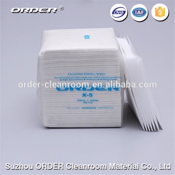 High quality spunlace non-woven disposable cleanroom wipe