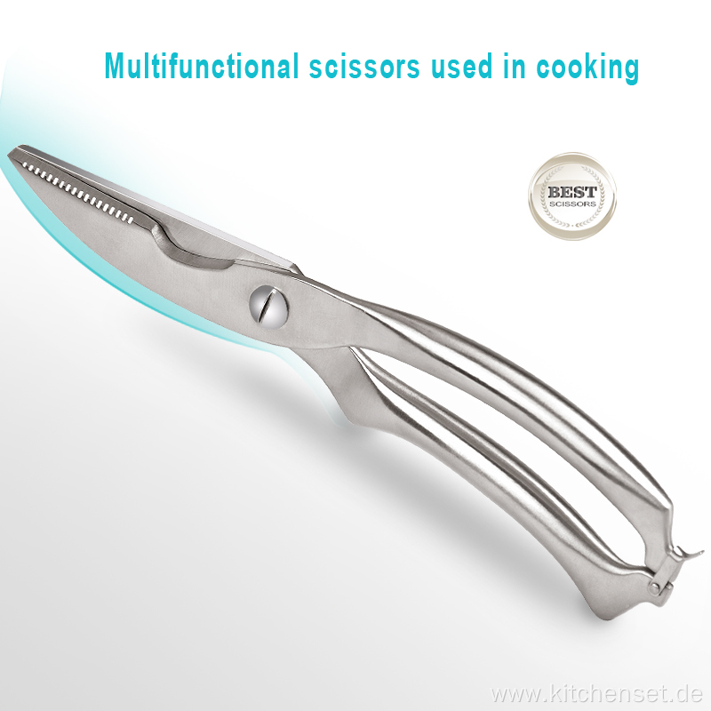 multipurpose stainless steel kitchen scissors