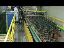 Fully automatic can depalletizer machine for empty cans packing