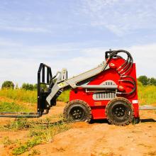 Mini kecil diesel roda skid steer loader