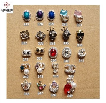 3D Alloy Rhinestones nail decoration , 3d metal nail art decoration, alloy nail art