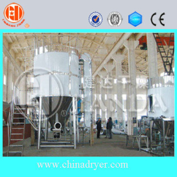 Fatty alcohol sulfates spray dryer