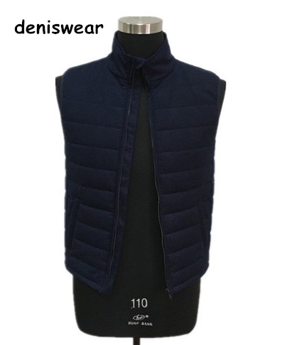 Men's high quality ,warm ,comfort cotton waistcoat with slim fit autumn and winter style