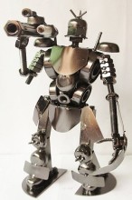Metal robot toys