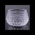 Photophore en verre diamant