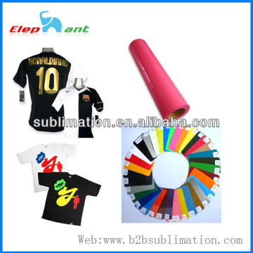 Iron on PVC heat transfer vinyl/ vinyl heat transfer paper