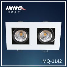 Twins spot light housing double head led ceiling light holder