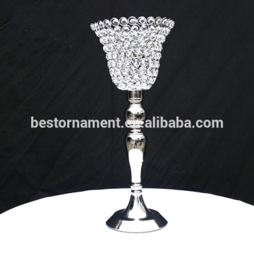 Crystal Candelabra Wedding Centerpiece