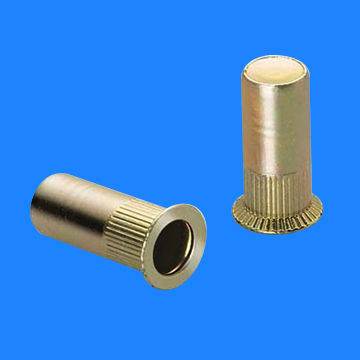 Precise machined brass rivet nuts, close head, customized specifications or designs are accepted