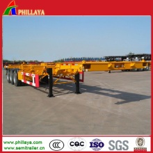 Skeletal Trailer Chassis for Containers Loading