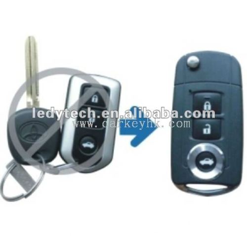 New style,Modified Toyota Camry 3 buttons remote key shell