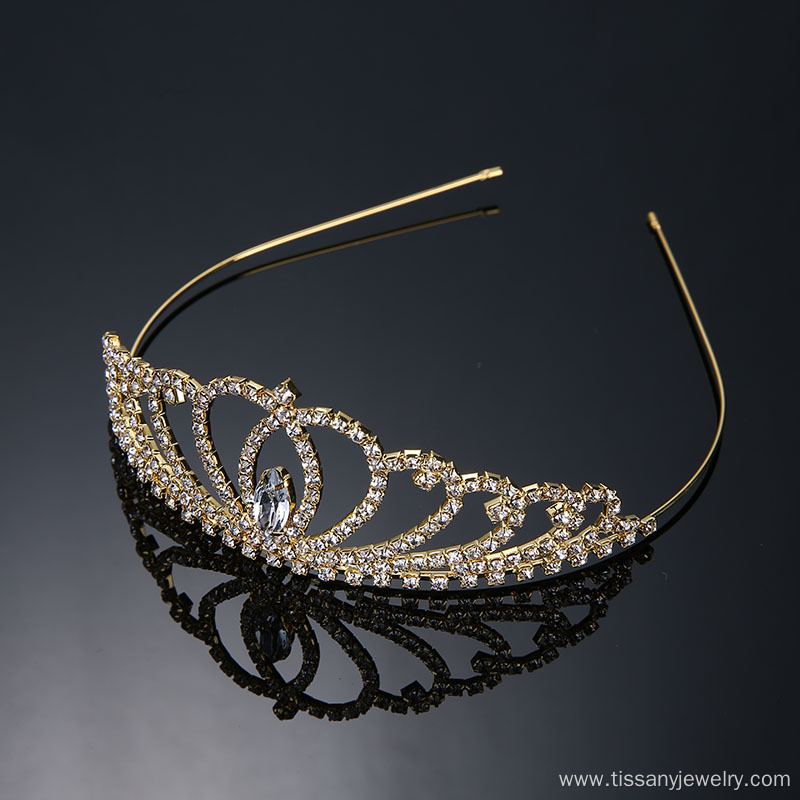 Rhinestone Silver/Gold Bride To Be Tiara