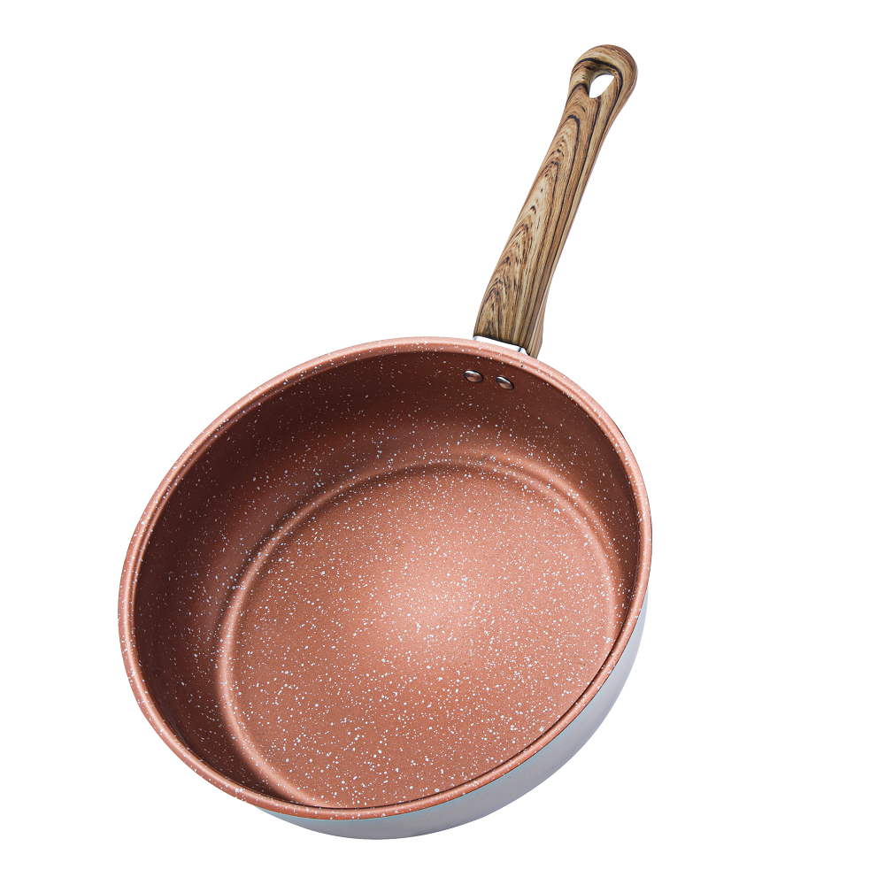 Stainless steel non-stick frying pan skillet