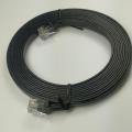 Cable Ethernet plano Cat6 Cables de conexión delgados Cat6