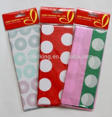 Customize logo printed tissue paper custom printed tissue paper