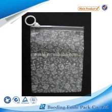 pvc printed logo gift zipper bag