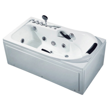 Portable Whirlpool Massage Bathtub Air Glass Tub Heater