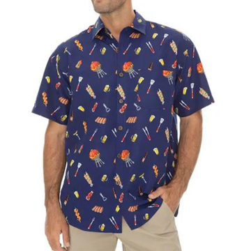 2024 Summer Vacation: Hawaiian Beach Shirts for Men in Hawaii Fashion