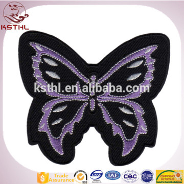 Washable butterfly cheap custom badge/ patch, embroidery badge/ patch